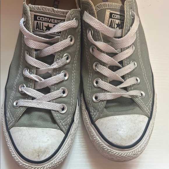 Converse| Sage/Olive Green Sneakers - Picture 9 of 10
